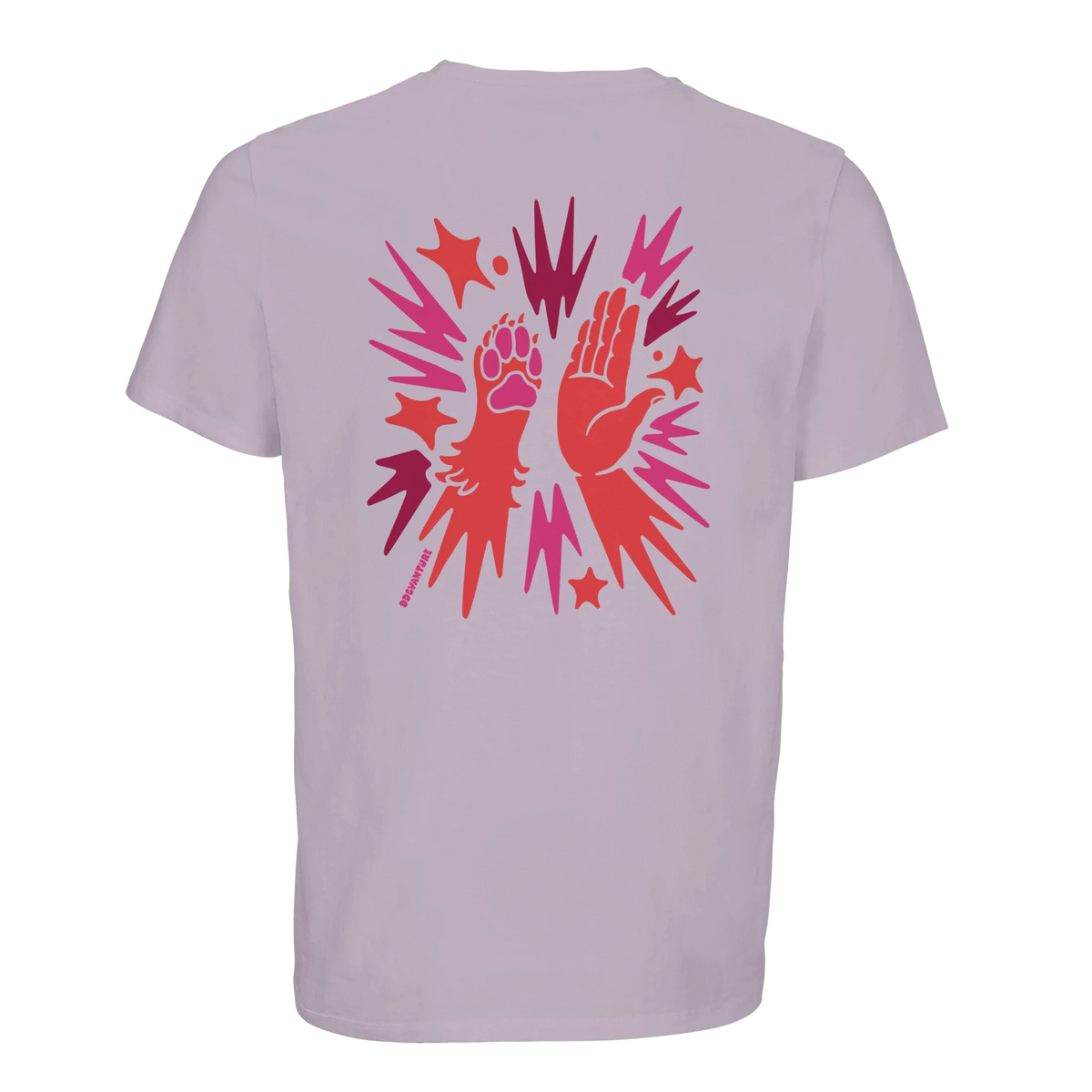 Dogvanture Buddy Shirt Berry mit Hundemotiv