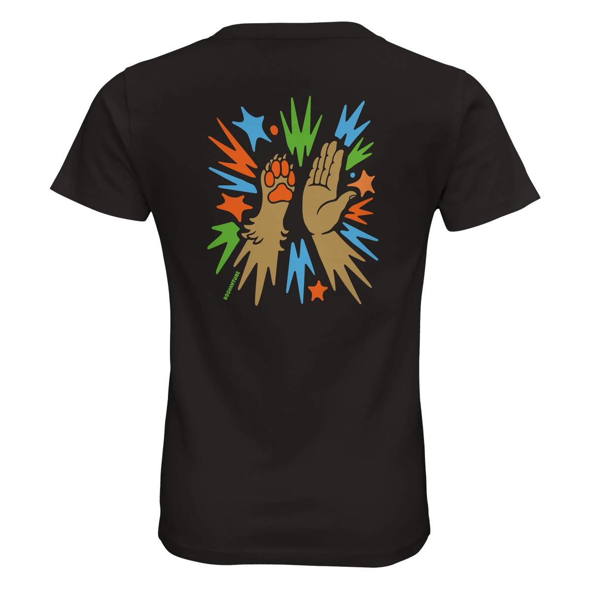 Dogvanture Kids Buddy Shirt Nature, Rückenansicht Kinder T-Shirt