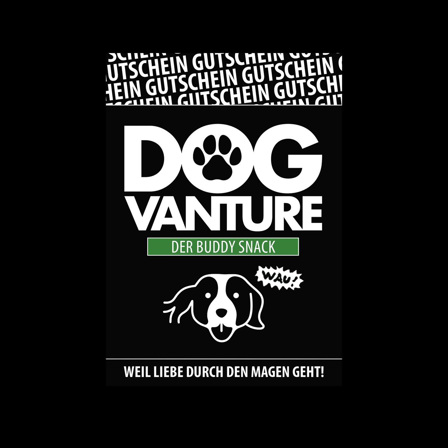 Gutschein Hundesnacks
Hundegeschenk Gutschein
Geschenk für Hundebesitzer