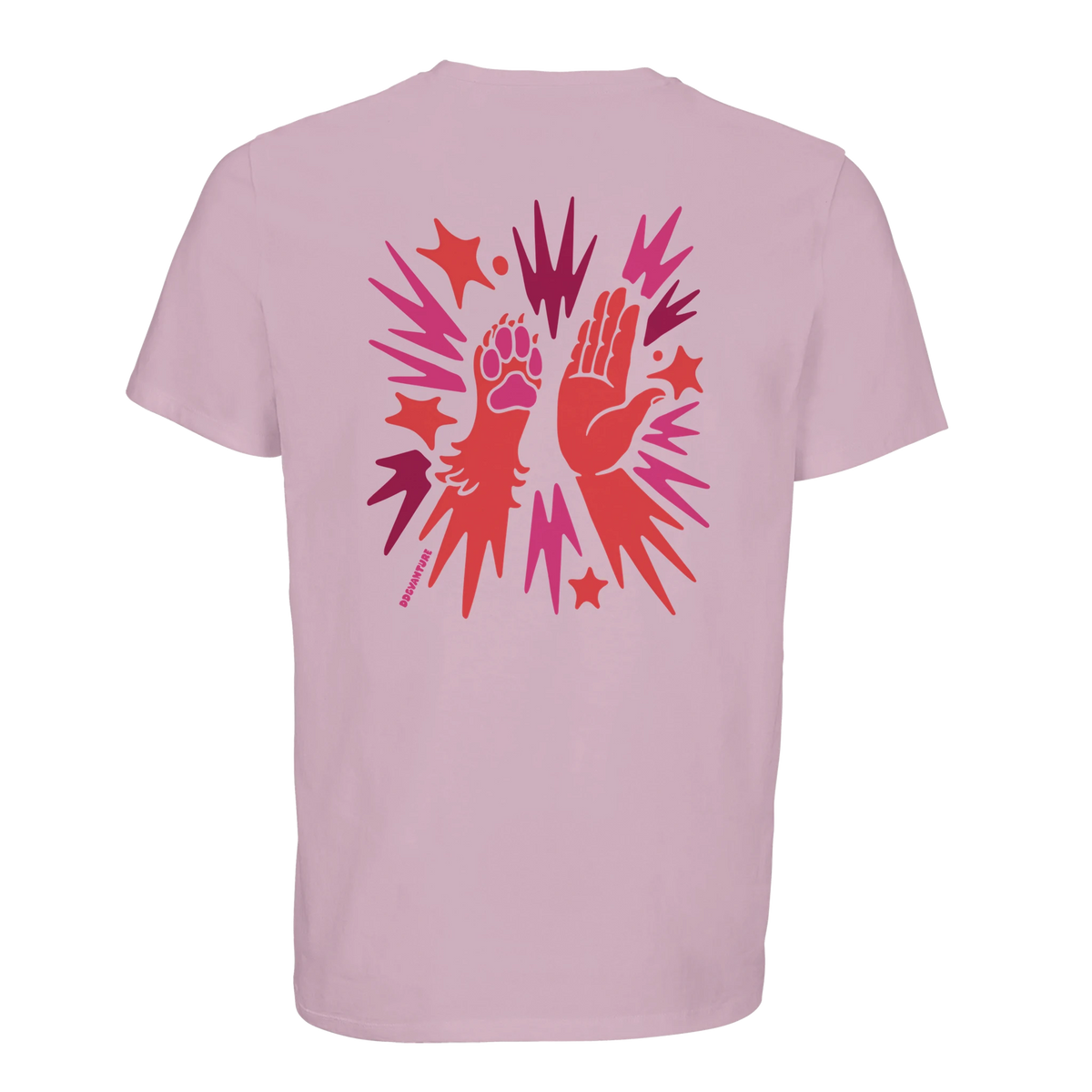 Dogvanture Buddy Shirt Berry mit Backprint