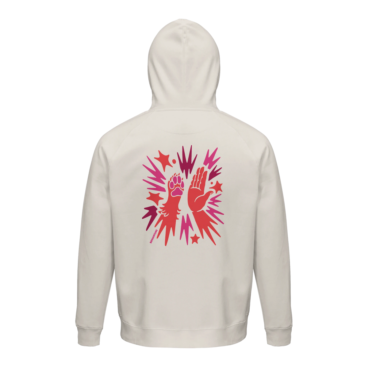 Dogvanture Buddy Hoodie Berry, Produktansicht