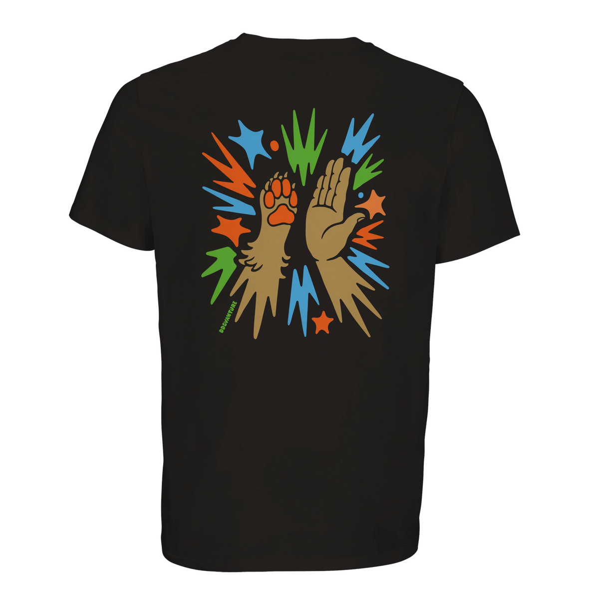 Dogvanture Unisex T Shirt Hund Buddy-Print, für Hundemenschen
