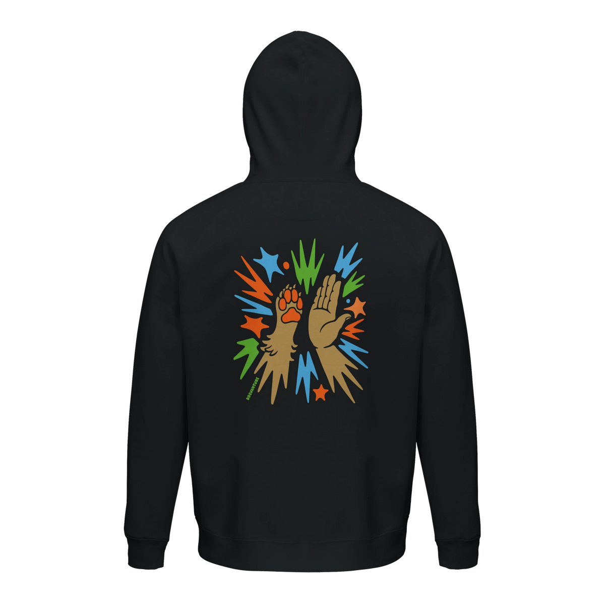 Dogvanture Buddy Hoodie Nature mit Hundemotiv