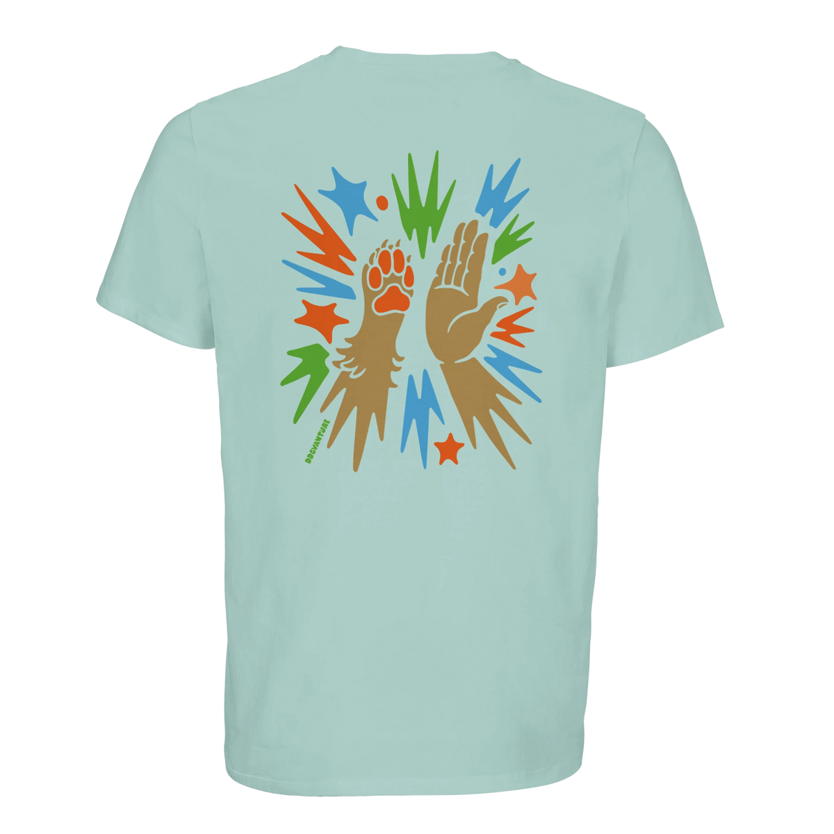 Dogvanture Buddy Shirt Nature mit Buddy-Print für Hundemenschen