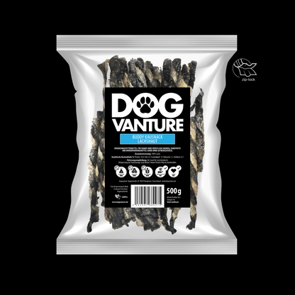 Dogvanture Lachshaut für Hunde aus 100 % Lachs