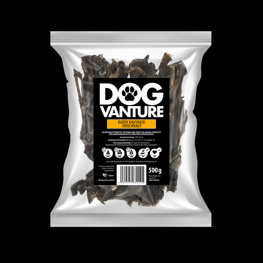 Hirschhaut Hund

Hirschhaut Kauartikel

natürliche Kauartikel Hund

langlebige Kauartikel Hund