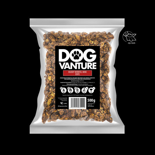 Ente Hundeleckerli

Entenfleisch Hundesnacks

Monoprotein Hundeleckerli Ente

getreidefreie Hundesnacks Ente
