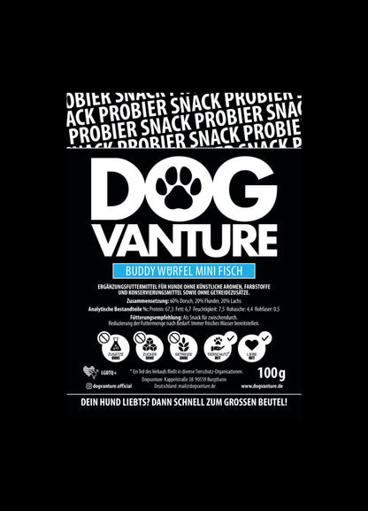 Dogvanture Fisch Hundeleckerli