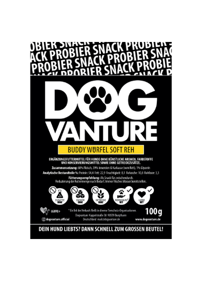 Dogvanture Hundeleckerli Reh