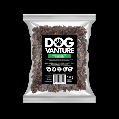 Wildschwein Hundeleckerli

Wildschwein Hundesnacks

Monoprotein Hundeleckerli Wild

natürliche Hundesnacks Wild
